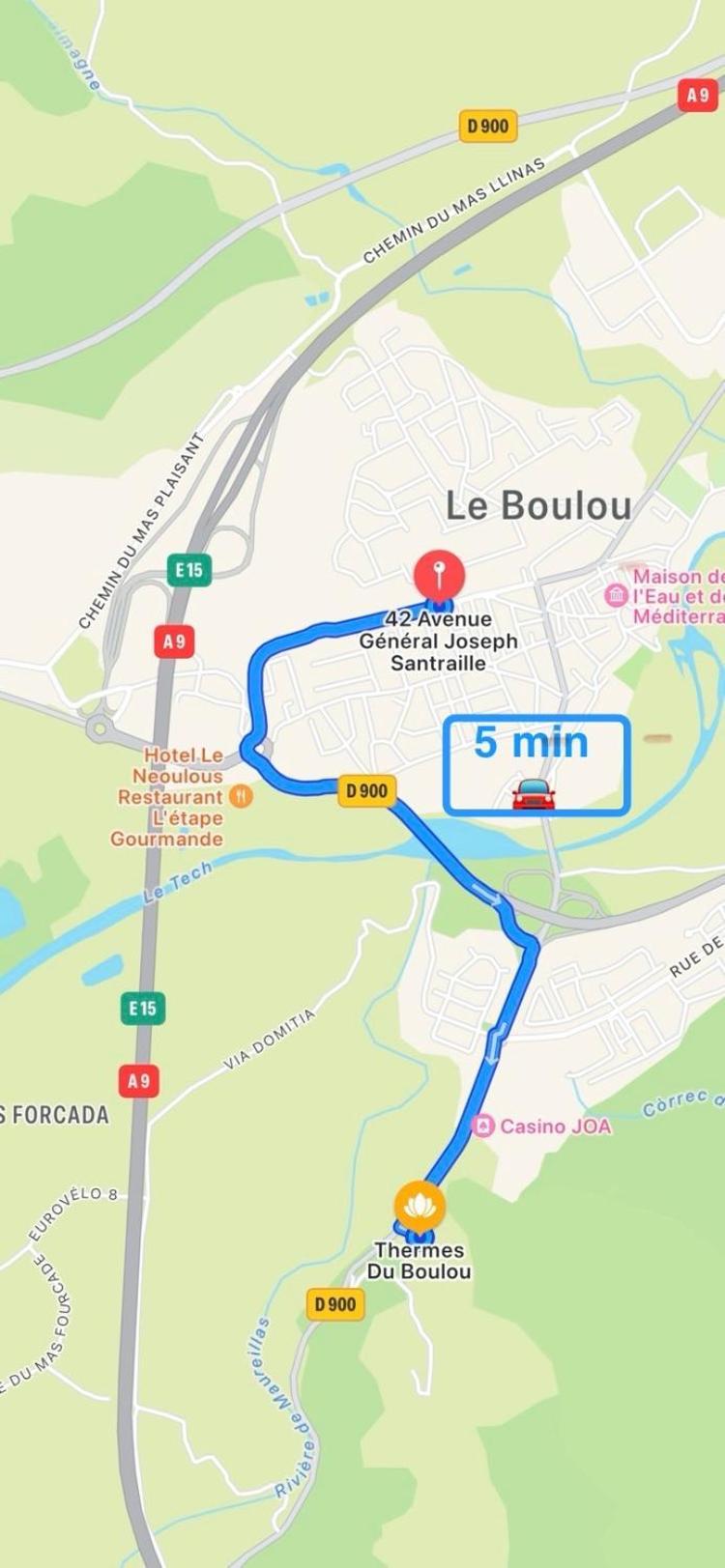 Appart Avec Chambre Lumineux Et Chaleureux Le Boulou Buitenkant foto